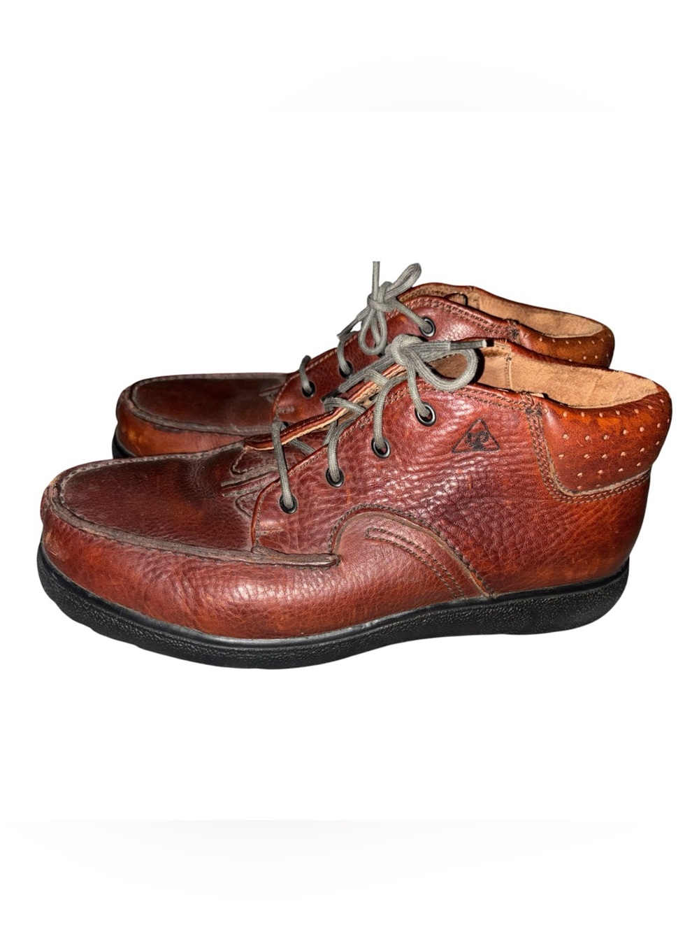 Rocky Moc toe Chukka brown leather boots